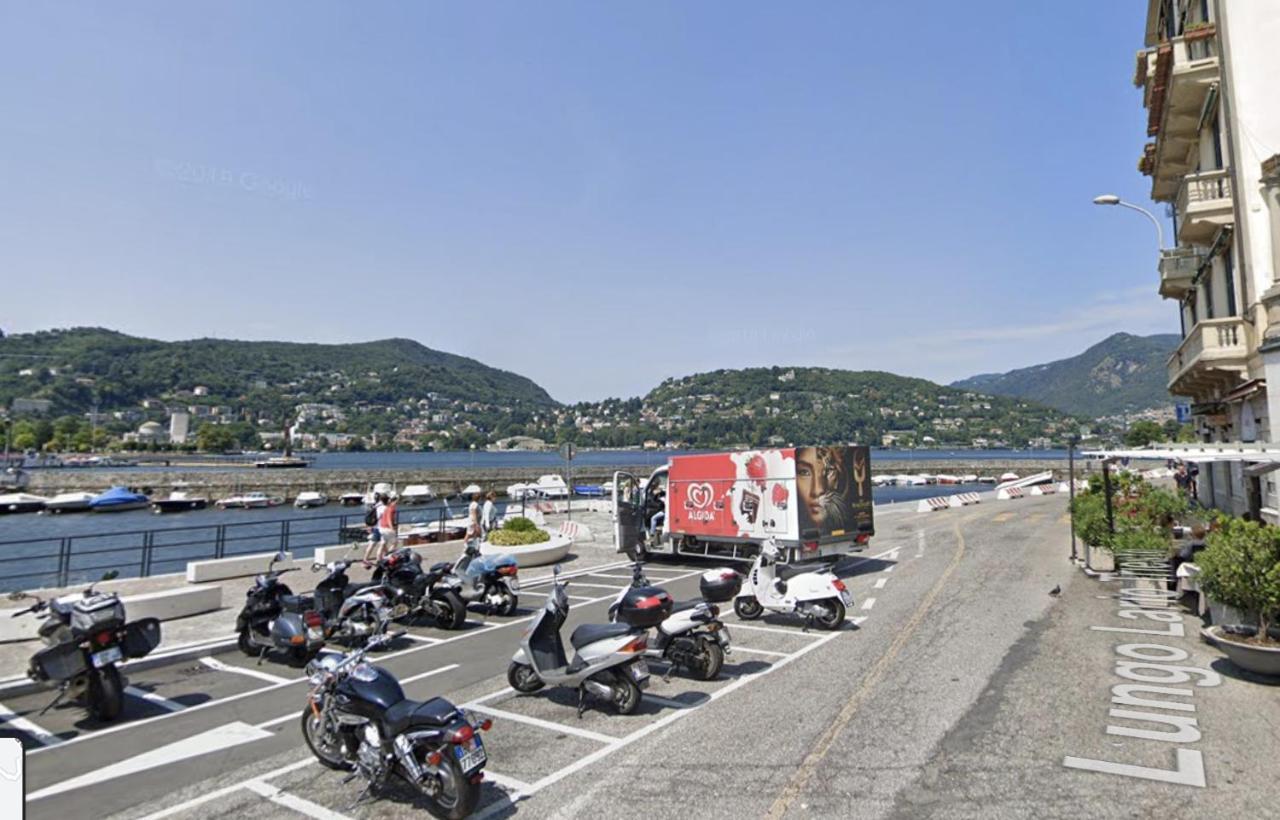 Appartamento Esclusivo Fronte Lago, In Centro A Como Con Garage 외부 사진